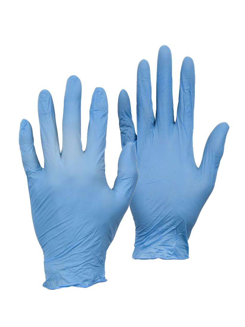  BLUE NITRILE P/F - BOX 100