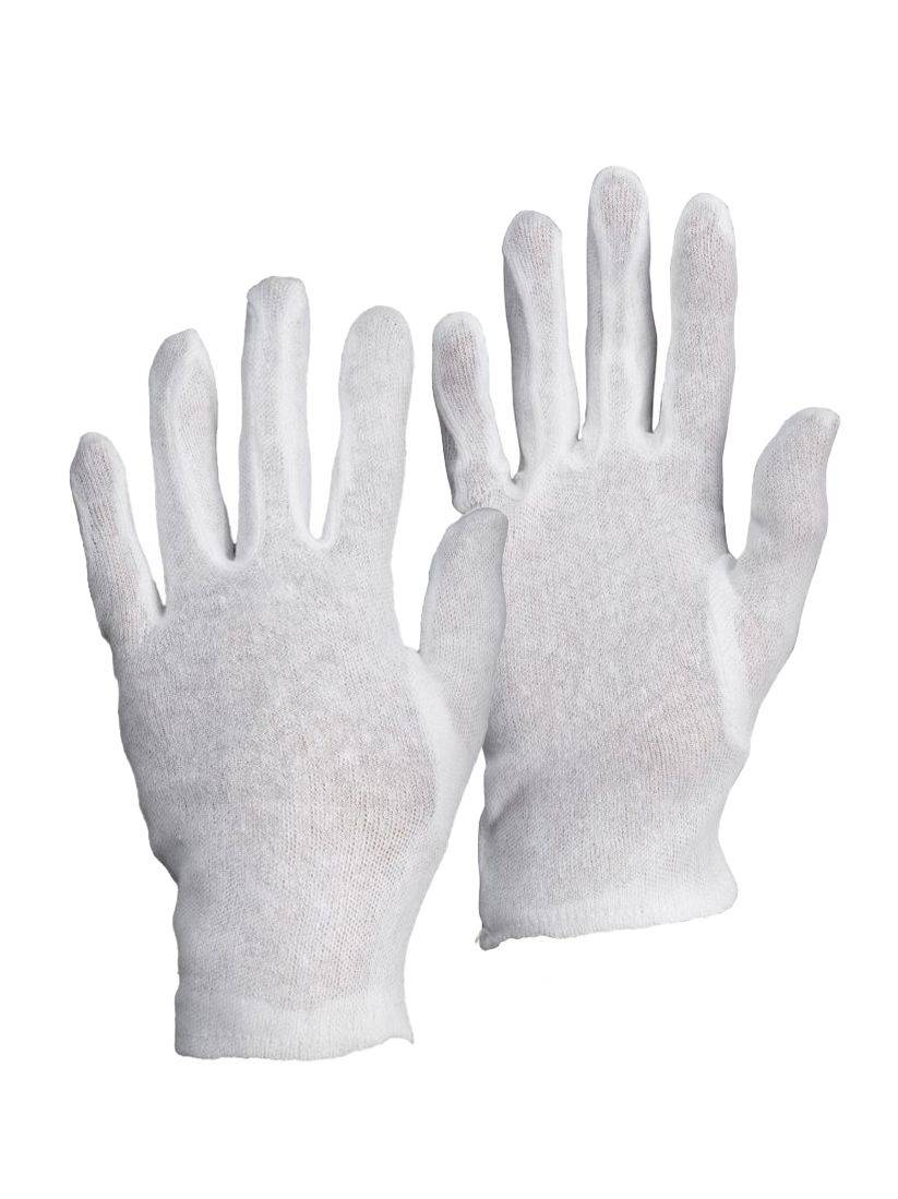  MENS BLEACH COTTON GLOVE - PK 12 