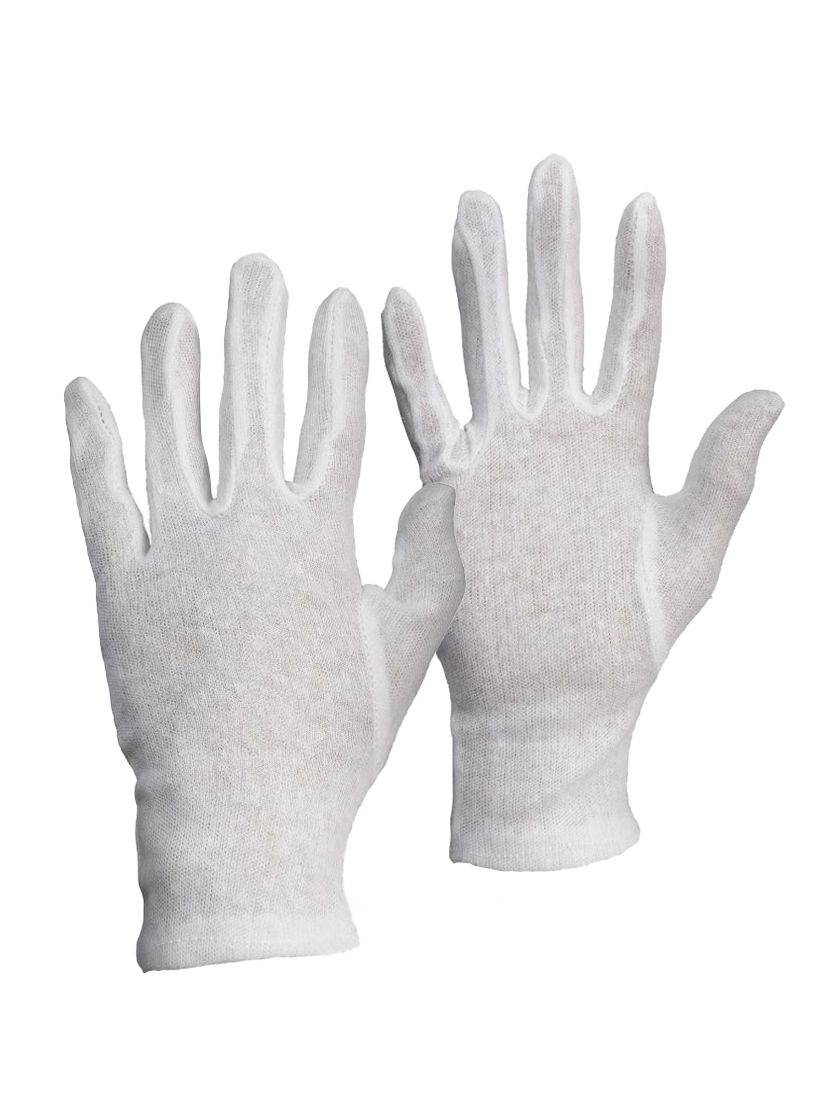  LADIES BLEACH COTTON GLOVE - PK 12 