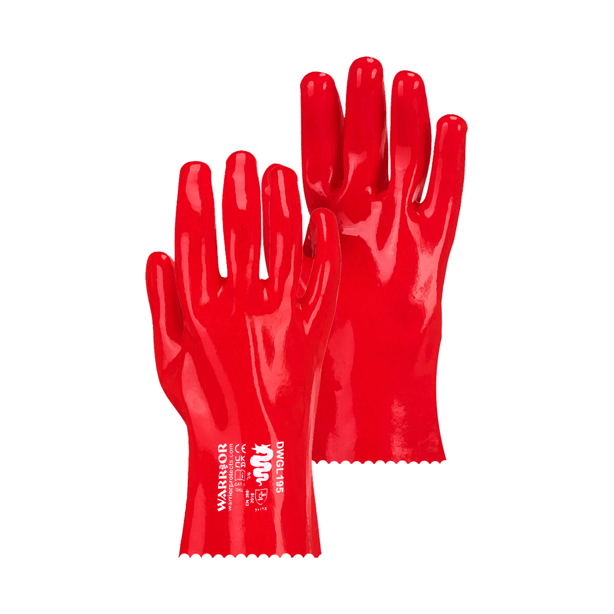 PVC GAUNTLET GLOVES