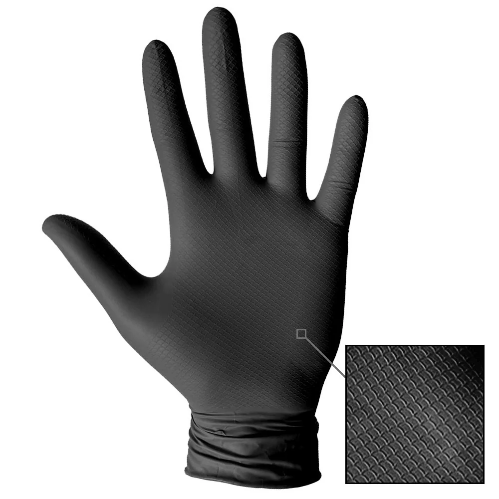 GRIPSTER 5300 BLACK FISH GLOVE Warrior Protects